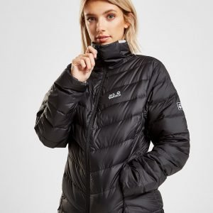 Jack Wolfskin Helium High Padded Jacket Musta