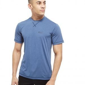 Jack Wolfskin Short Sleeve Core Tech T-Shirt Laivastonsininen