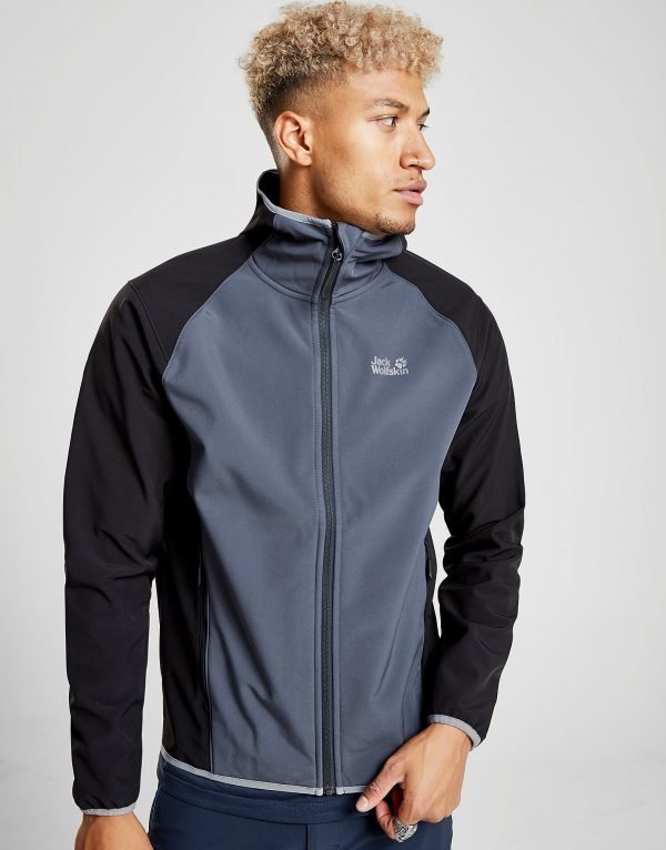 Jack Wolfskin Zenon Softshell Lightweight Jacket Harmaa