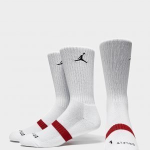 Jordan 3 Pack Crew Socks Valkoinen