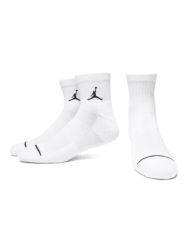 Jordan 3 Pack Drift Low Quarter Socks Valkoinen