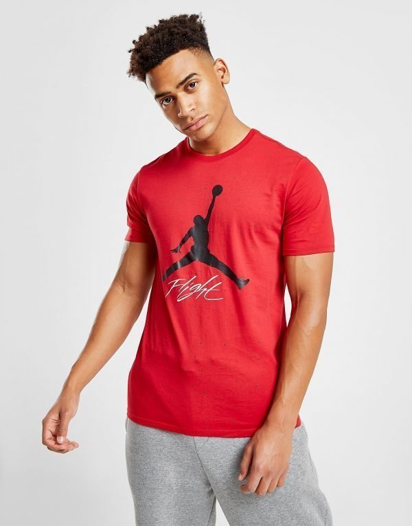 Jordan All Over Print Cement T-Shirt Punainen