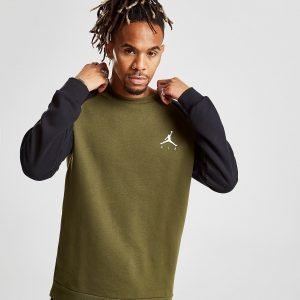 Jordan Fleece Crew Sweatshirt Vihreä