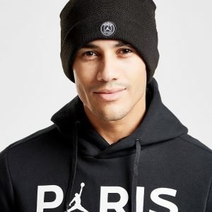 Jordan X Paris Saint Germain Beanie Hat Musta