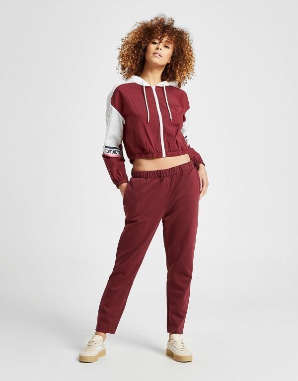 Juicy By Juicy Couture Logo Track Pants Burgundy / White
