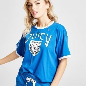 Juicy By Juicy Couture Ringer T-Shirt Sininen