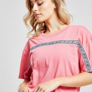 Juicy By Juicy Couture Tape T-Shirt Vaaleanpunainen