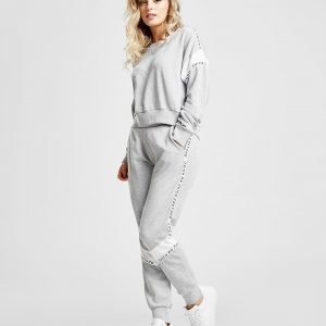 Juicy By Juicy Couture Tape Track Pants Harmaa