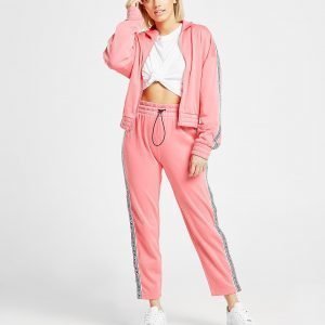 Juicy By Juicy Couture Tape Wide Leg Track Pants Vaaleanpunainen