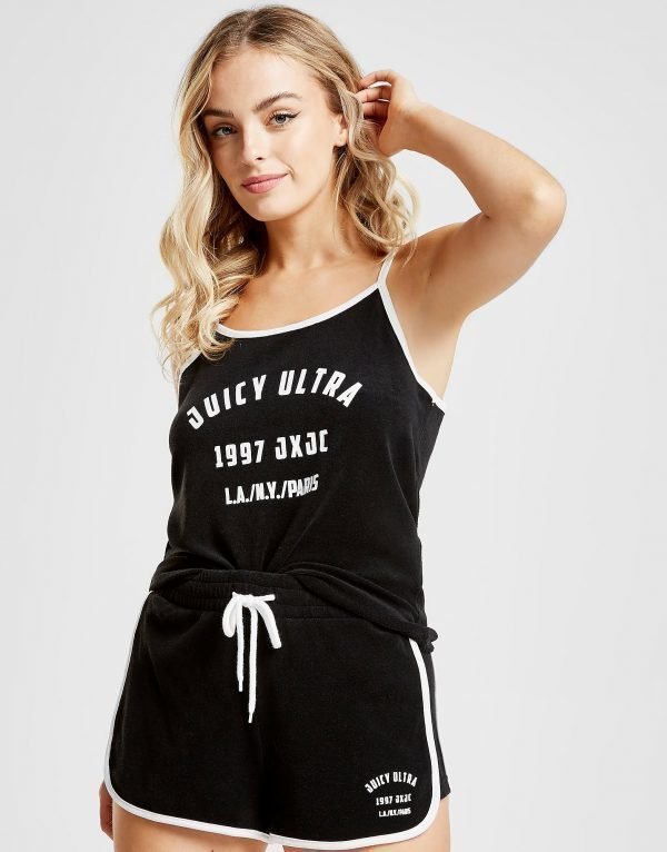 Juicy By Juicy Couture Terry Vest Top Musta