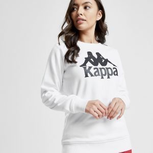 Kappa Logo Boyfriend Crew Collegepaita Valkoinen