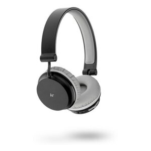 Kitsound Metro Wireless On-ear Mic Black