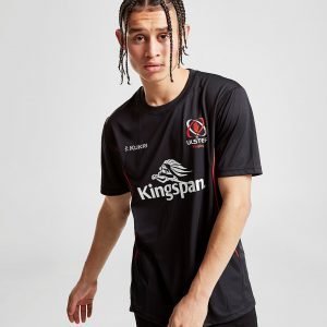 Kukri Ulster Rugby Short Sleeve T-Shirt Musta