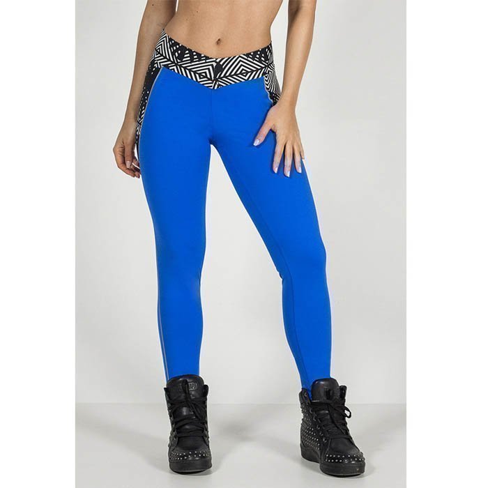 Labellla Mafia Platinum Blue Bond Tights Blue M