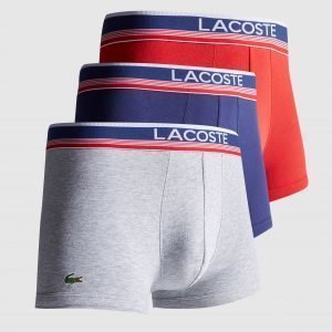 Lacoste 3 Pack Bokserit Laivastonsininen