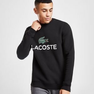 Lacoste Logo Crew Paita Musta