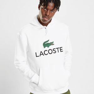 Lacoste Logo Huppari Valkoinen