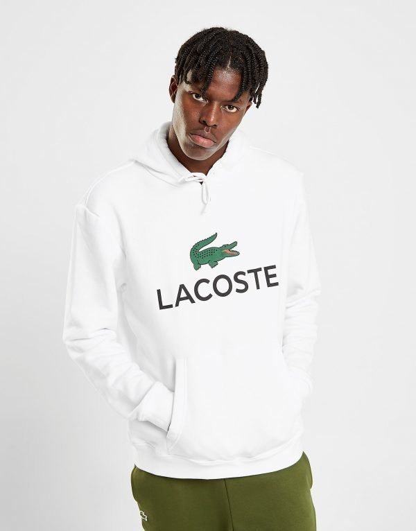 Lacoste Logo Huppari Valkoinen