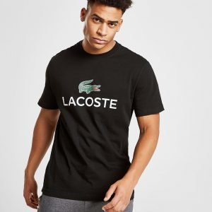 Lacoste Logo T-Paita Musta