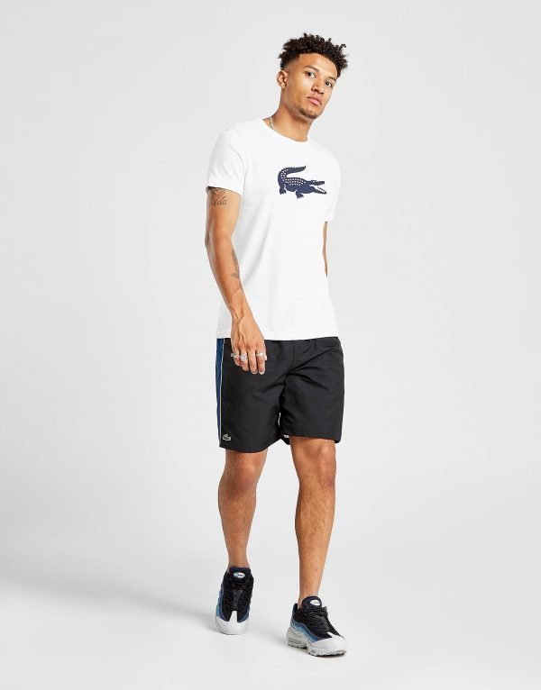 Lacoste Side Panel Shorts Musta