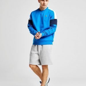 Lacoste Sleeve Panel Crew Sweatshirt Sininen