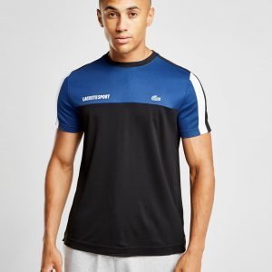 Lacoste Sport Poly Panel T-Shirt Sininen