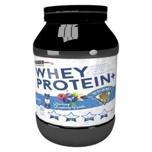 Leader Whey Protein+ Proteiinijauhe 600 G Mustikka-Vadelma-Vanilja