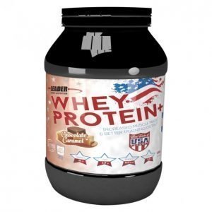 Leader Whey Protein+ Proteiinijauhe 600 G Suklaa-Karamelli