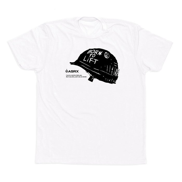 Life As RX Men's Iron Will Tee White L