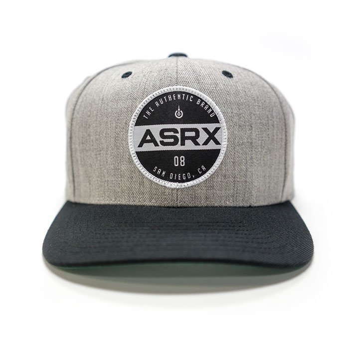 Life As RX Plate Snapback Hat Grey OS