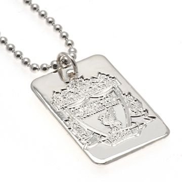 Liverpool Hopea Plated Dog Tag & Chain