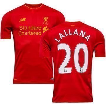 Liverpool Kotipaita 2016/17 LALLANA 20 Lapset