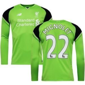 Liverpool Maalivahdin Paita 2016/17 Vihreä MIGNOLET 22 Lapset
