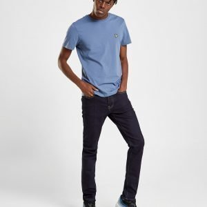 Lyle & Scott 5 Pocket Slim Jeans Sininen