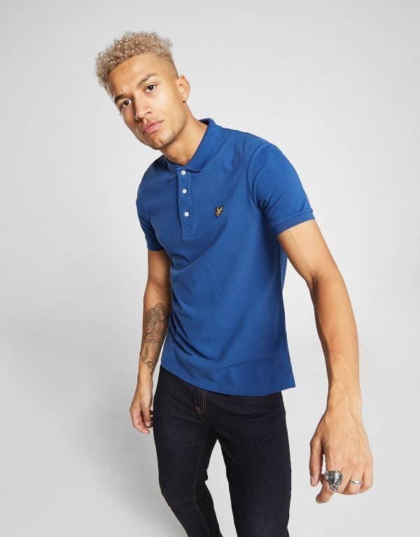 Lyle & Scott Core Polo Paita Sininen