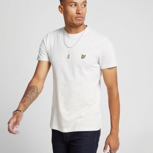 Lyle & Scott Crew Neck Short Sleeve T-Paita Kermanvalkoinen