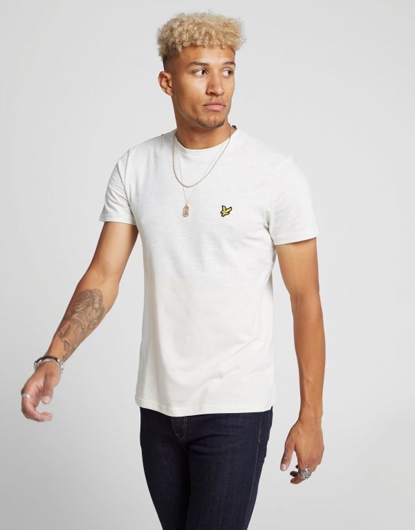 Lyle & Scott Crew Neck Short Sleeve T-Paita Kermanvalkoinen