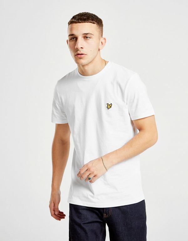 Lyle & Scott Crew Neck Short Sleeve T-Paita Valkoinen