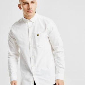 Lyle & Scott Long Sleeve Oxford Shirt Valkoinen