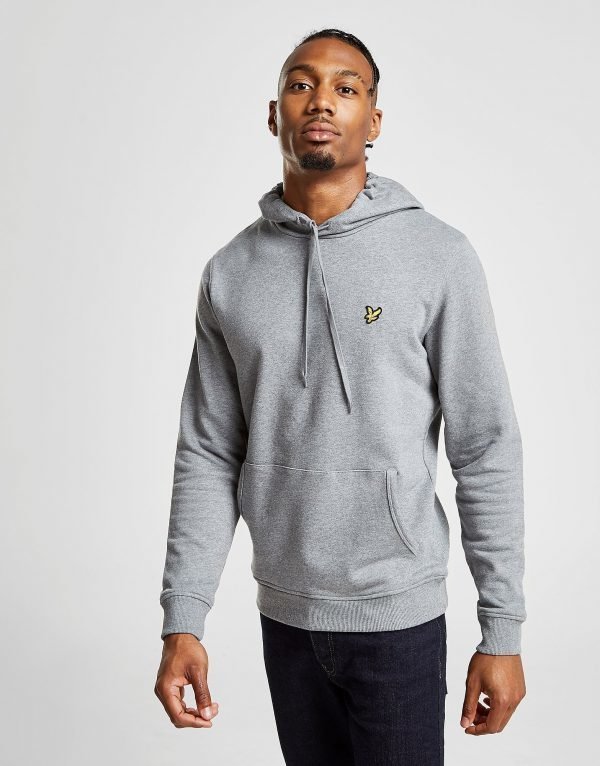 Lyle & Scott Overhead Core Hoodie Harmaa