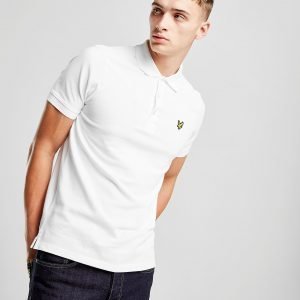 Lyle & Scott Pique Short Sleeve Polo Paita Valkoinen