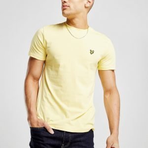 Lyle & Scott Short Sleeve Core T-Paita Keltainen