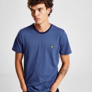 Lyle & Scott Stripe T-Paita Sininen