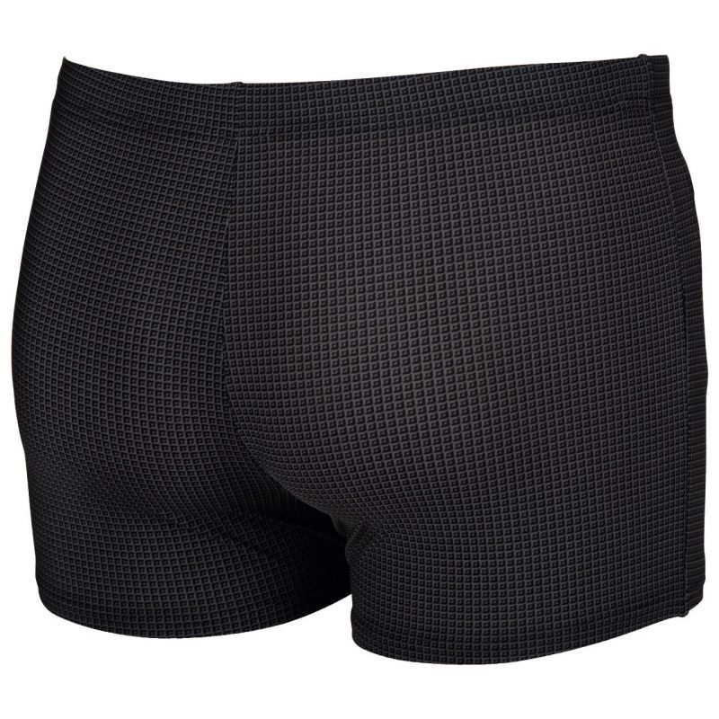 M Microprinted Short musta 100 Black