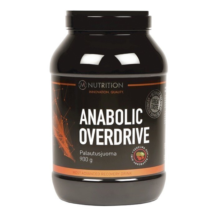 M-Nutrition Anabolic Overdrive 900g Raspberry-kiwi