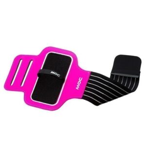 MOC Sport Armband cerise/Dust Zip Bag Iphone 5/Large black