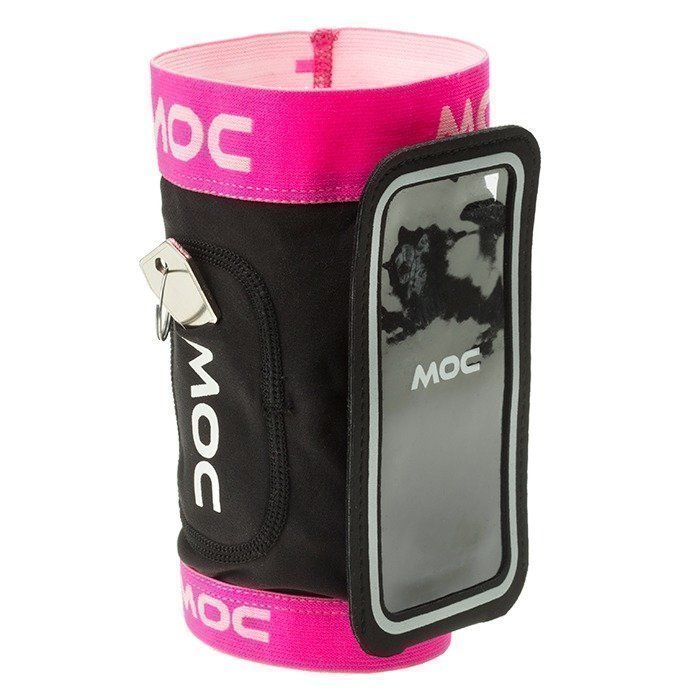 MOC Stretch Overarm cerise M-L/Slip In Bag Iphone 6 black XL