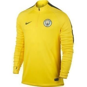 Manchester City Harjoituspaita Drill Top 1/4 Keltainen/Harmaa