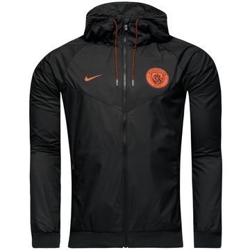 Manchester City Takki Authentic Windrunner Musta/Oranssi