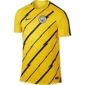 Manchester City Treenipaita Dry Squad Keltainen/Harmaa